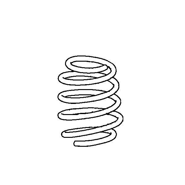 Пружина передняя для Honda Civic 5D (2012-2014) 51401TV1E01
