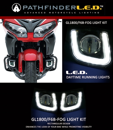 Противотуманные фары LED (комплект) для Honda GL1800 Gold Wing GL18RFL