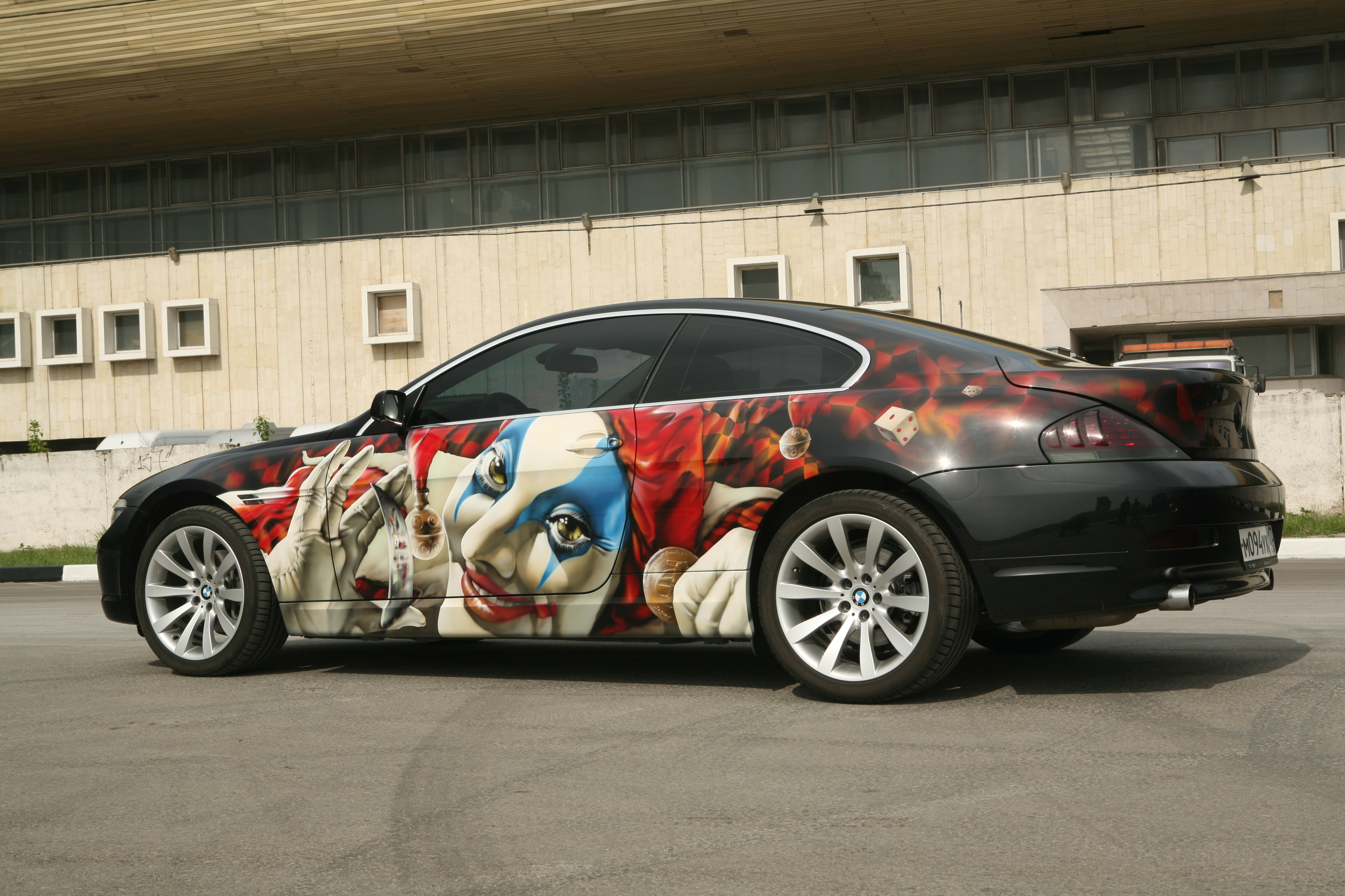 Аэрография BMW 6 