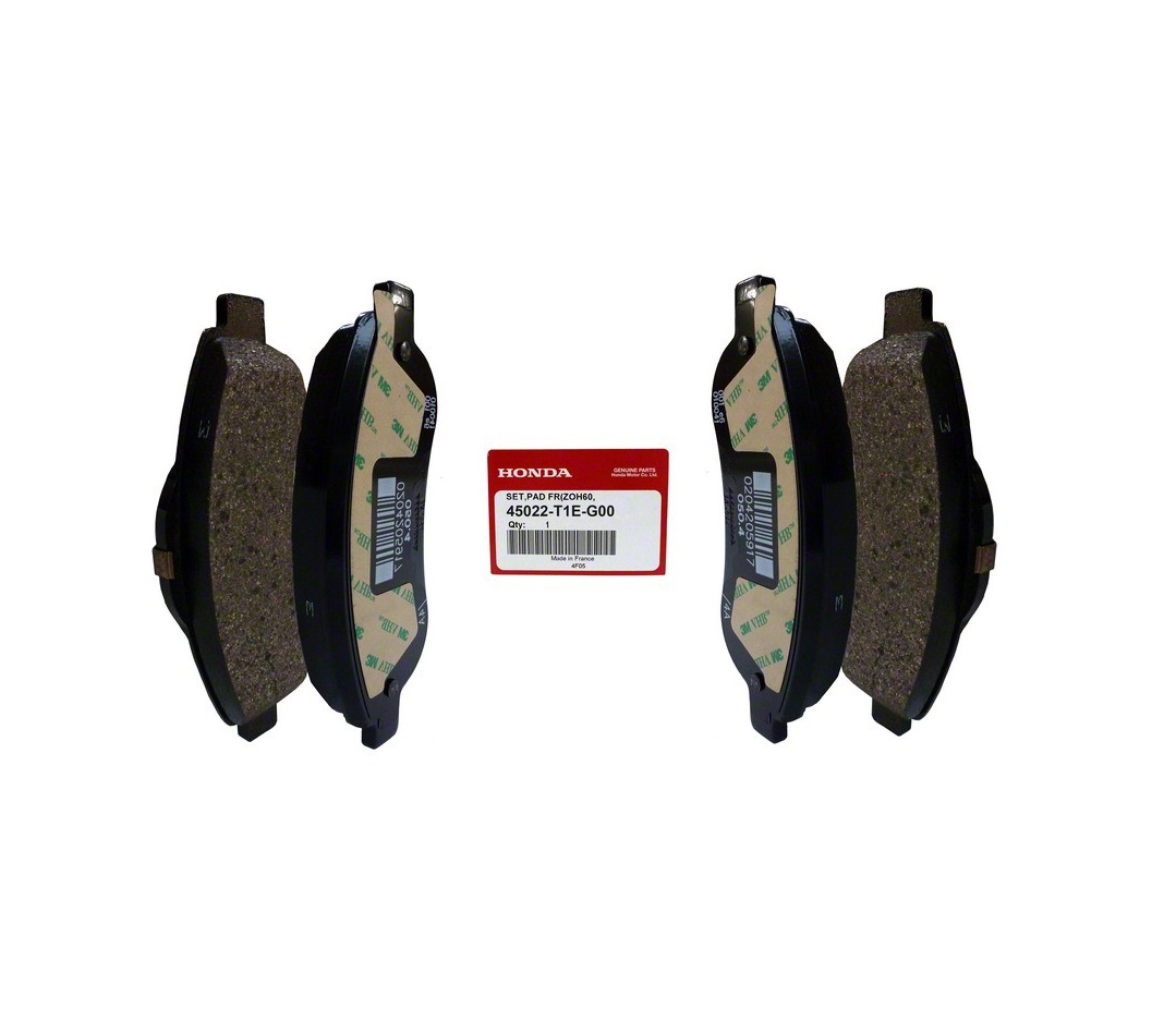 Оригинальные передние тормозные колодки Honda CR-V 3(2.0 - 2.4л.) CR-V 4(2.0л.)  45022T1EG00 (45022-T1E-G00)