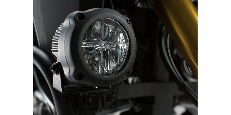 Крепления для установки противотуманных фар SW-Motech HAWK на раму мотоцикла Honda CRF1000L Africa Twin