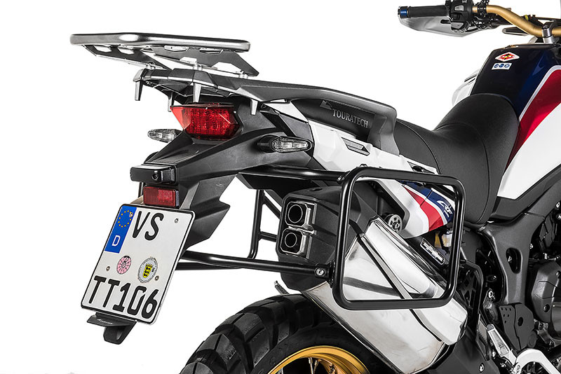 Крепление боковых кофров Touratech (черные) для мотоцикла Honda CRF1000L Africa Twin