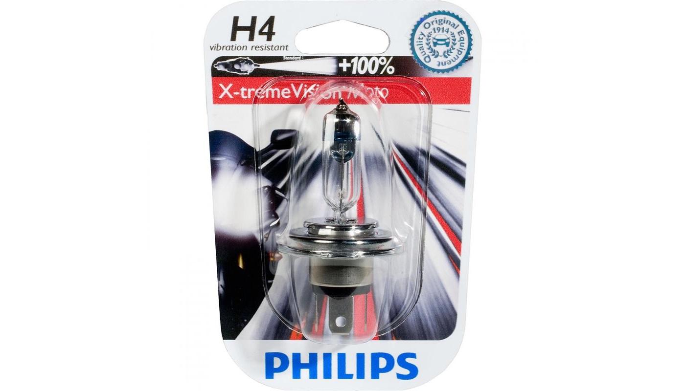 Лампа галогенная Philips X-Treme Vision + 100%
