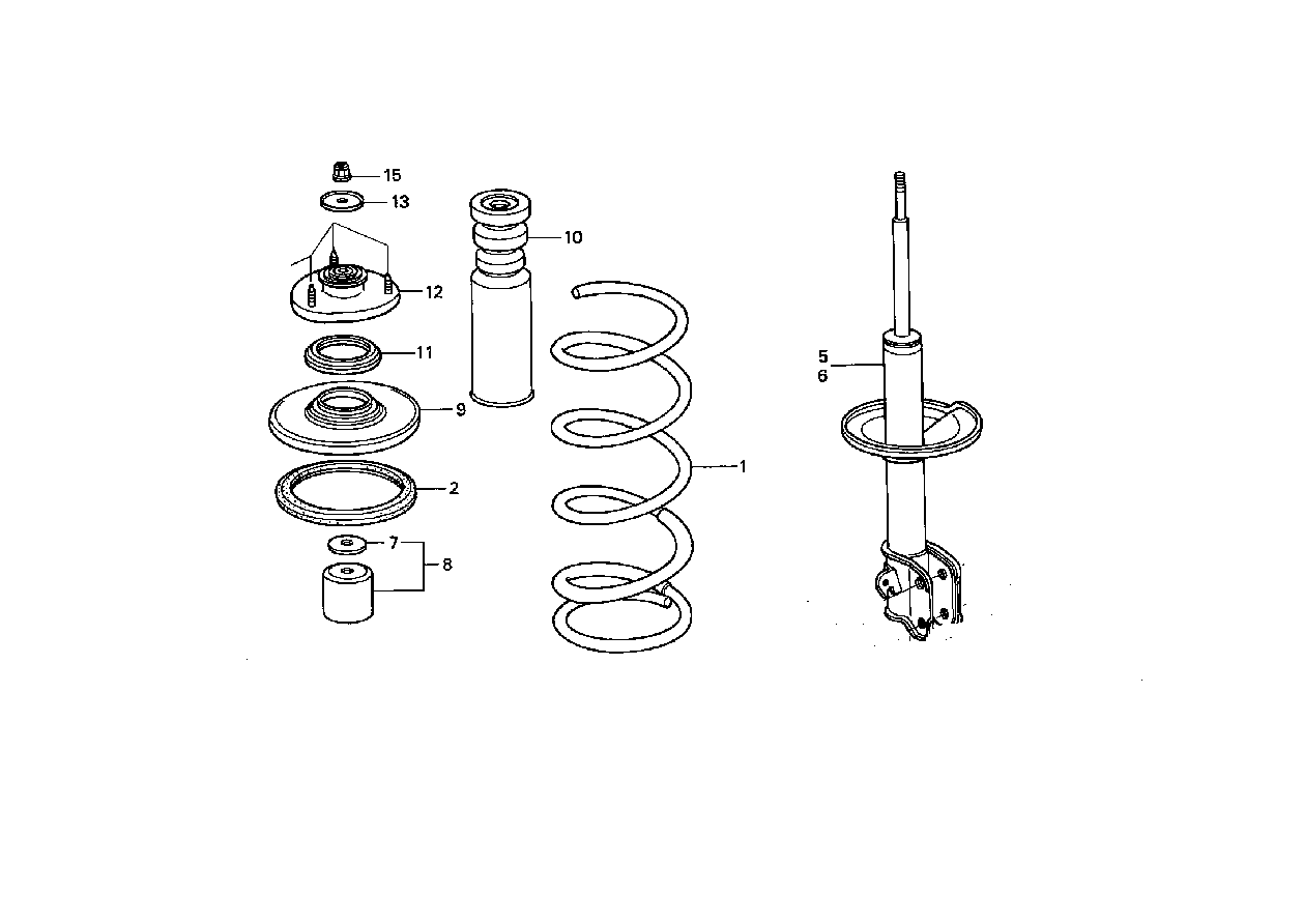 Амортизатор передний правый MDX 1 51601S3V315