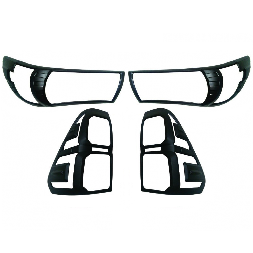 Накладки на фонари для Toyota Hilux 2016