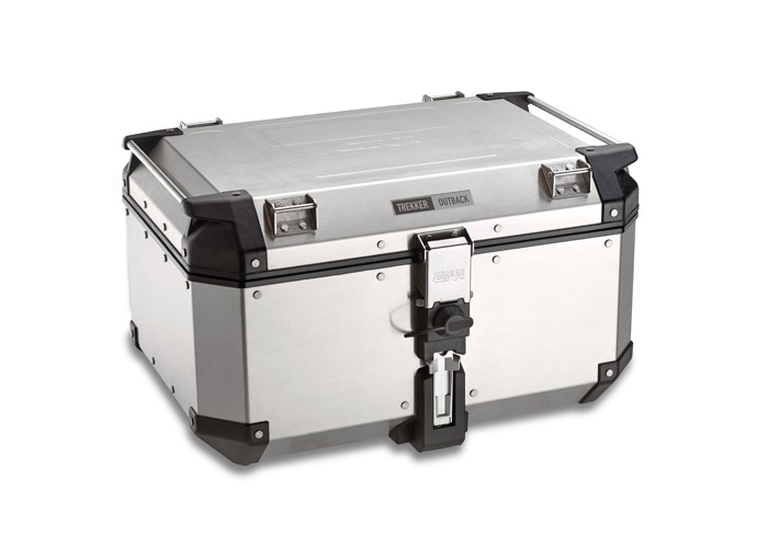 Центральный алюминиевый кофр GIVI Trekker Outback / KAPPA Monokey K-Venture 58 л.