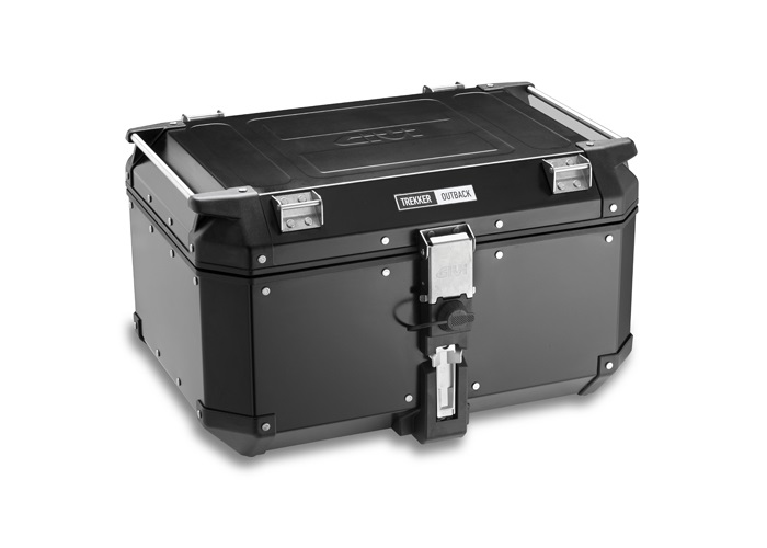 Центральный алюминиевый кофр GIVI Trekker Outback / KAPPA Monokey K-Venture 58 л.