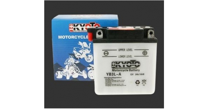 Оригинальная аккумуляторная батарея Kyoto YB3L-A 31500KY0981 (31500-KY0-981)    