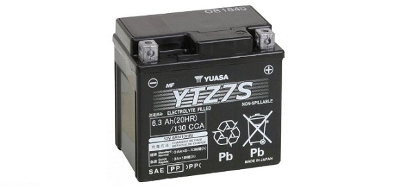 Оригинальная аккумуляторная батарея Yuasa YTZ7S 31500HP1601 (31500-HP1-601) 