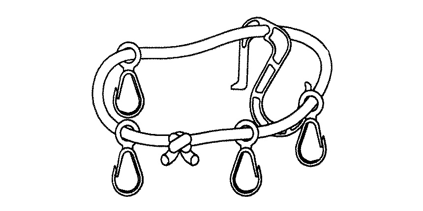 Оригинальная багажная сетка для боковых кофров мотоцикла Honda ST1300 Pan European '02-'16 08L45MCS800 (08L45-MCS-800)