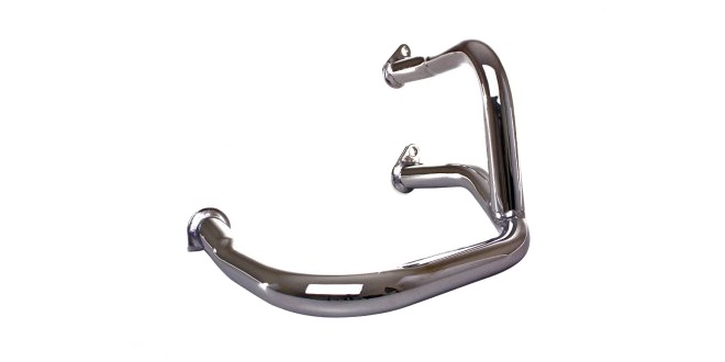 Оригинальная хромированная левая передняя защитная дуга для мотоцикла Honda GL1800 Gold Wing '01-'16 62601MCAS40 (62601-MCA-S40)