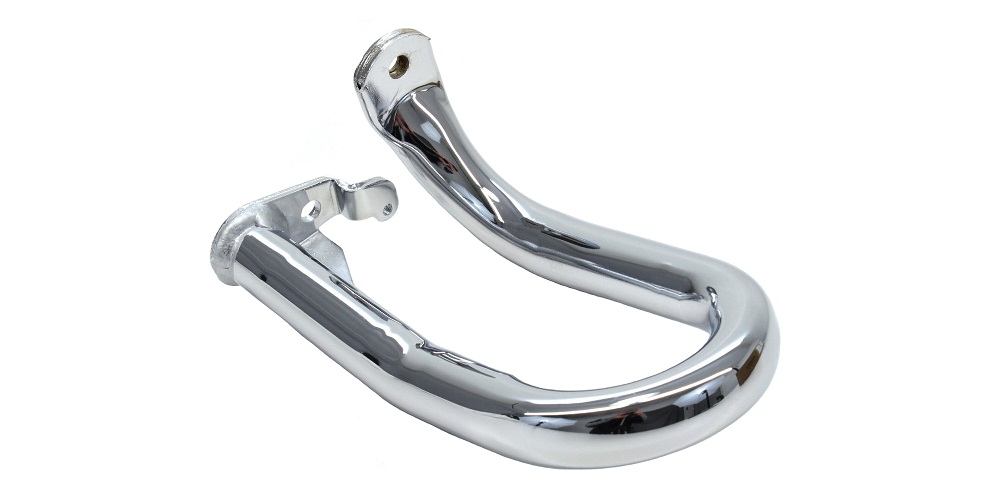 Оригинальная хромированная левая задняя защитная дуга для мотоцикла Honda GL1800 Gold Wing '01-'16 84140MCAS40 (84140-MCA-S40)