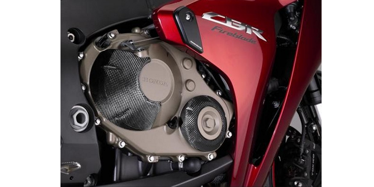 Оригинальная карбоновая накладка на крышку сцепления двигателя мотоцикла Honda 08F48MFL800 (08F48-MFL-800) (для версий без ABS)