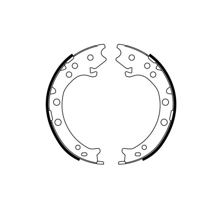 Оригинальная колодка ручного тормоза для honda CR-V 4 (2012-)