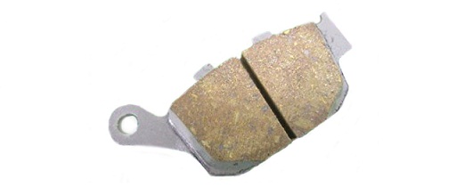 Оригинальная колодка тормозная задняя для мотоцикла HONDA 43106KT7762 (43106-KT7-762)