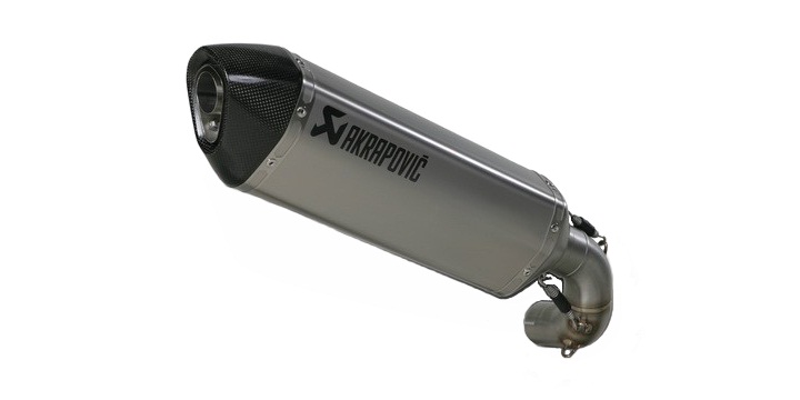 Оригинальная спортивная выхлопная система Akrapovic Titan Slip-On 08F88MFN900 (08F88-MFN-900) 