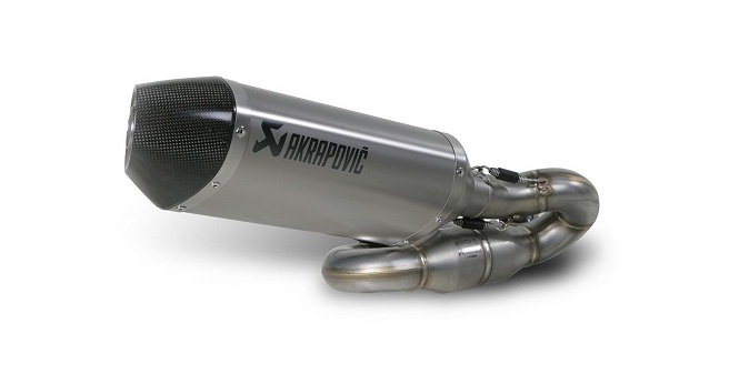 Оригинальная спортивная выхлопная система Akrapovic Titan Slip-On 08F88MGP900 (08F88-MGP-900) (Fireblade)