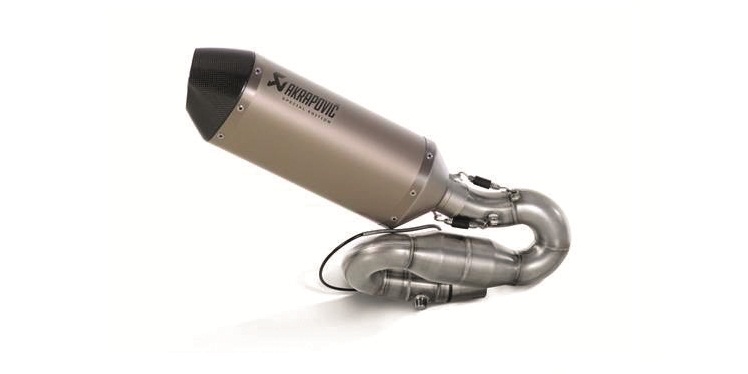 Оригинальная спортивная выхлопная система Akrapovic Titan Slip-On 08F88MGP900SP (08F88-MGP-900SP) (SP)