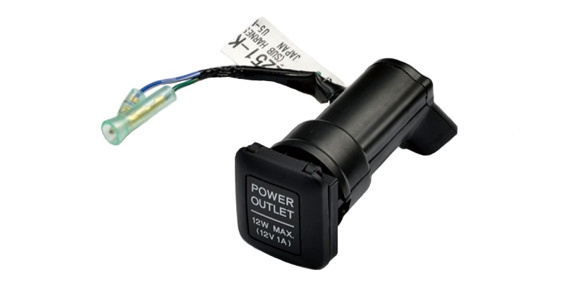 Оригинальная врезная розетка 12V для мотоцикла Honda 08U70K12900 (08U70-K12-900)