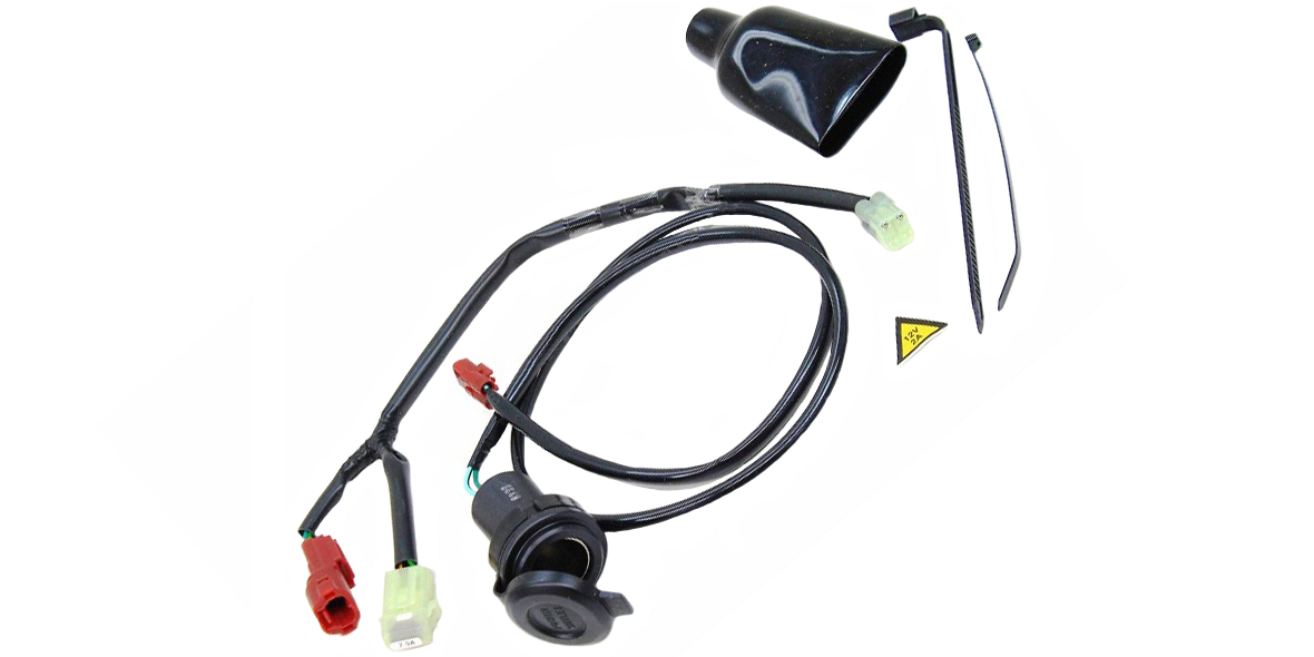 Оригинальная врезная розетка 12V для мотоцикла Honda CRF1000L Africa Twin 08U70MJPG50 (08U70-MJP-G50)