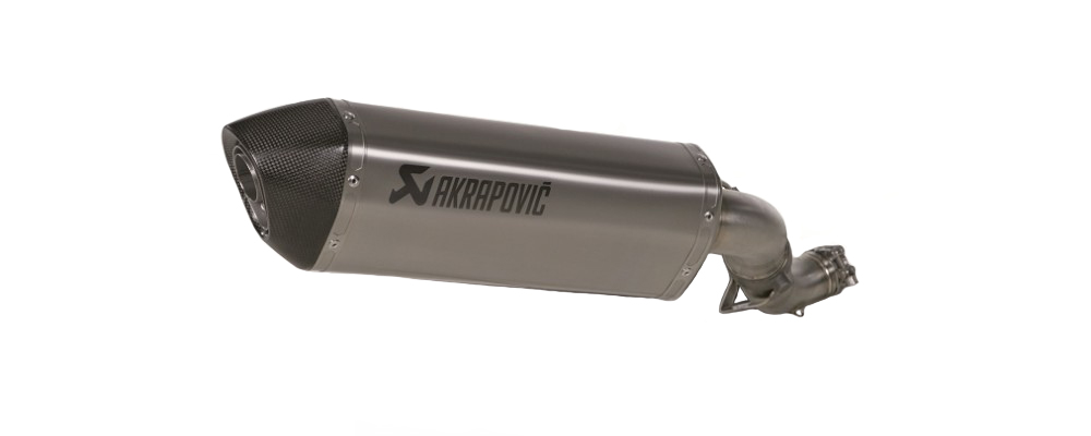 Оригинальная выхлопная система Honda Akrapovic Titan Slip-On для мотоцикла Honda VFR800F/FD '14-/VFR800X/XD Crossrunner '15- 08F88MJM900 (08F88-MJM-900)
