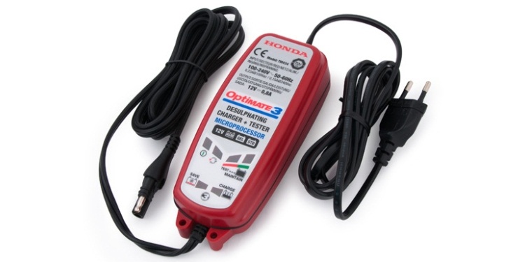 Оригинальное зарядное устройство Honda OptiMATE 3 08M51EWA600E (08M51-EWA-600E)