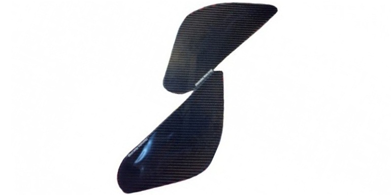 Оригинальные боковые карбоновые наклейки на бак мотоцикла Honda VFR1200F/FD 08P61MGE200E (08P61-MGE-200E)