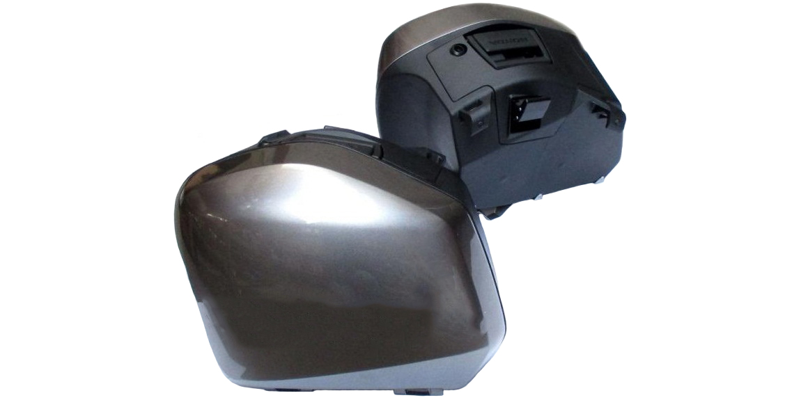 Оригинальные боковые кофры 29 л. для мотоцикла Honda VFR1200F Seal Silver Metallic