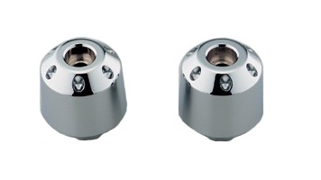 Оригинальные хромированные грузики руля для мотоцикла Honda GL1800 Gold Wing '06-'16/F6B Bagger '13-'16 08F69MCA800 (08F69-MCA-800)