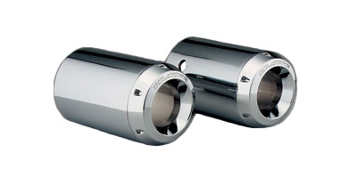 Оригинальные хромированные насадки на глушители для мотоцикла Honda GL1800 Gold Wing '06-'16/F6B Bagger '13-'16 08F53MCA800K (08F53-MCA-800K)