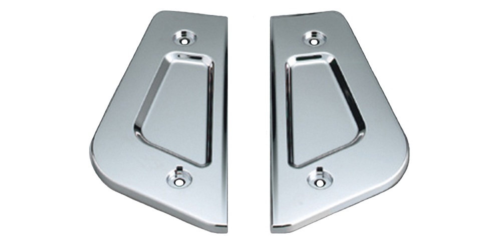 Оригинальные накладки на пассажирские подножки для мотоцикла Honda GL1800 Gold Wing '01-'16/F6B Bagger '13-'16 08F86MCA800G (08F86-MCA-800G)