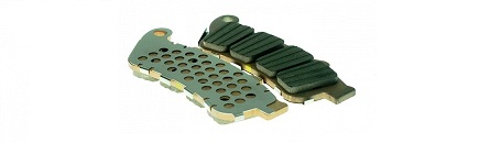 Оригинальные колодки тормозные передние для мотоцикла HONDA 06455MATE21 (06455-MAT-E21)