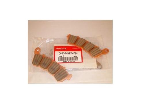 Оригинальные передние тормозные колодки для мотоцикла Honda 06456MFFD01 (06456-MFF-D01)