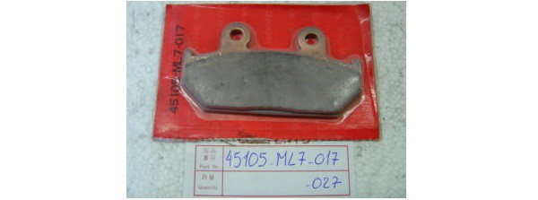 Оригинальные передние тормозные колодки для мотоцикла HONDA 45105ML7017 (45105-ML7-017)