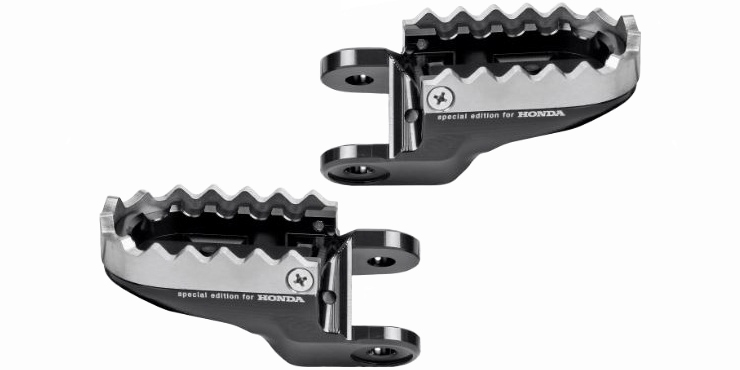 Оригинальные водительские подножки Rizoma для мотоцикла Honda CRF1000L Africa Twin 08R82MJPG51 (08R82-MJP-G51)