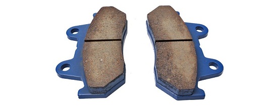 Оригинальные задние тормозные колодки для мотоцикла HONDA 06435MC7405 (06435-MC7-405)