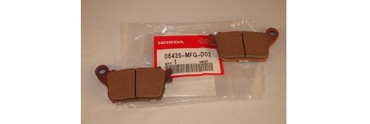 Оригинальные задние тормозные колодки для мотоцикла HONDA (06435MFGD03)