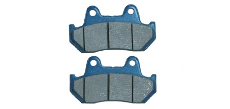 Оригинальные задние тормозные колодки для мотоцикла Honda 43105MJ6721 (43105-MJ6-721)