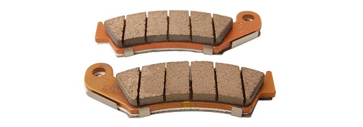 Оригинальные задние тормозные колодки для мотоцикла HONDA 43105MT7405 (43105-MT7-405)