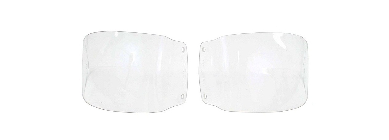 Оригинальные защитные накладки противотуманных фар мотоцикла Honda GL1800 Gold Wing '01-'10 08V31MCA100B (08V31-MCA-100B)