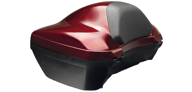 Оригинальный центральный кофр 40 л. для мотоцикла Honda NC700-750S/X/D 08L75MFTD00ZA (08L75-MFT-D00ZA) (красный)