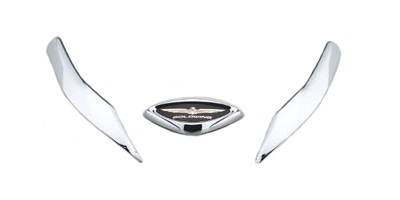 Оригинальный комплект декоративных накладок на переднее крыло мотоцикла Honda GL1800 Gold Wing '01-'16/F6B Bagger '13-'16 08F85MCA800 (08F85-MCA-800)