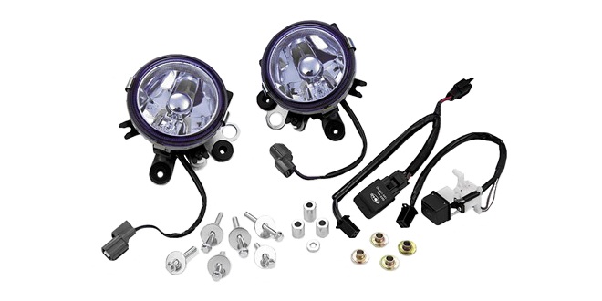 Оригинальный комплект галогенных противотуманных фар для мотоцикла Honda GL1800 Gold Wing '01-'10 08V31MCA100C (08V31-MCA-100C) (для версий с системой Airbag)