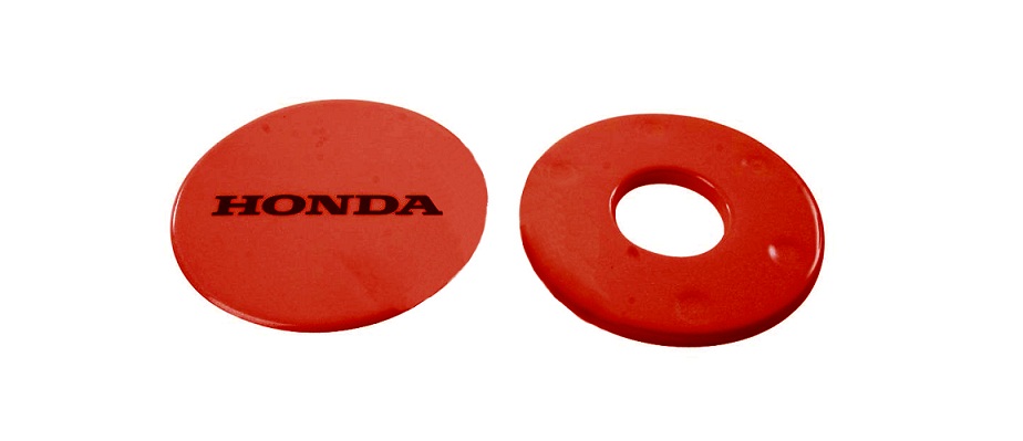 Оригинальный комплект накладок на крышки сцепления и генератора мотоцикла Honda CB1000R/RA '08-'15 08F48MFG820A (08F48-MFG-820A)