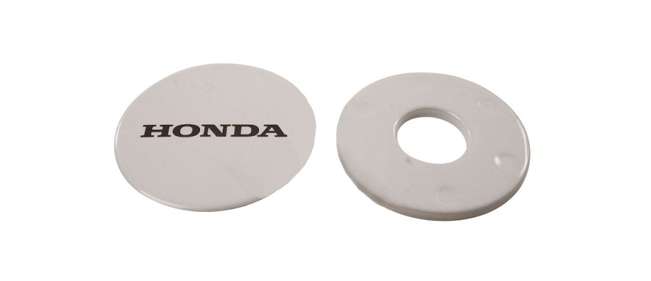 Оригинальный комплект накладок на крышки сцепления и генератора мотоцикла Honda CB1000R/RA '08-'15 08F48MFG870A (08F48-MFG-870A)