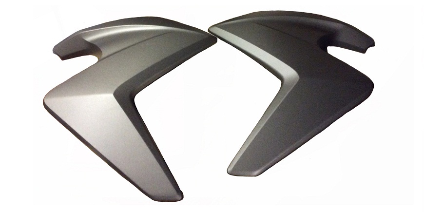 Оригинальный комплект накладок на радиатор для мотоцикла Honda CB1000R/RA '08-'15 08F62MFN820 (08F62-MFN-820)