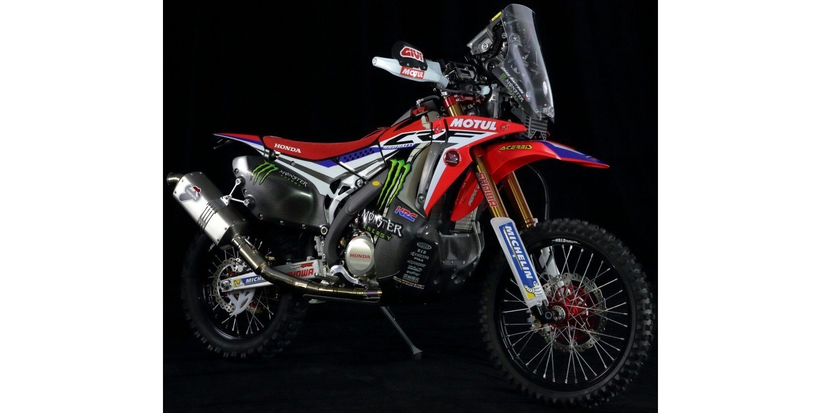 Оригинальный комплект наклеек CRF Rally 08STCKZZRALLY (08STC-KZZ-RALLY)