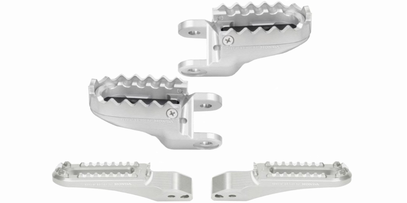 Оригинальный комплект подножек Rizoma для мотоцикла Honda CRF1000L Africa Twin 08ESYMJPR805 (08ESY-MJP-R805)