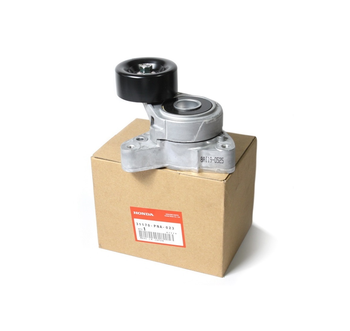 Оригинальный натяжитель приводного ремня для Honda CR-V 3 (2.4л.)