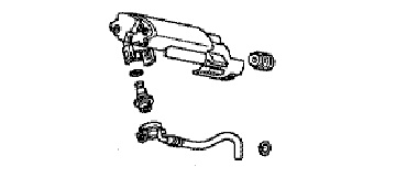 Оригинальный топливный фильтр Honda 16730MGH641 (16730-MGH-641)